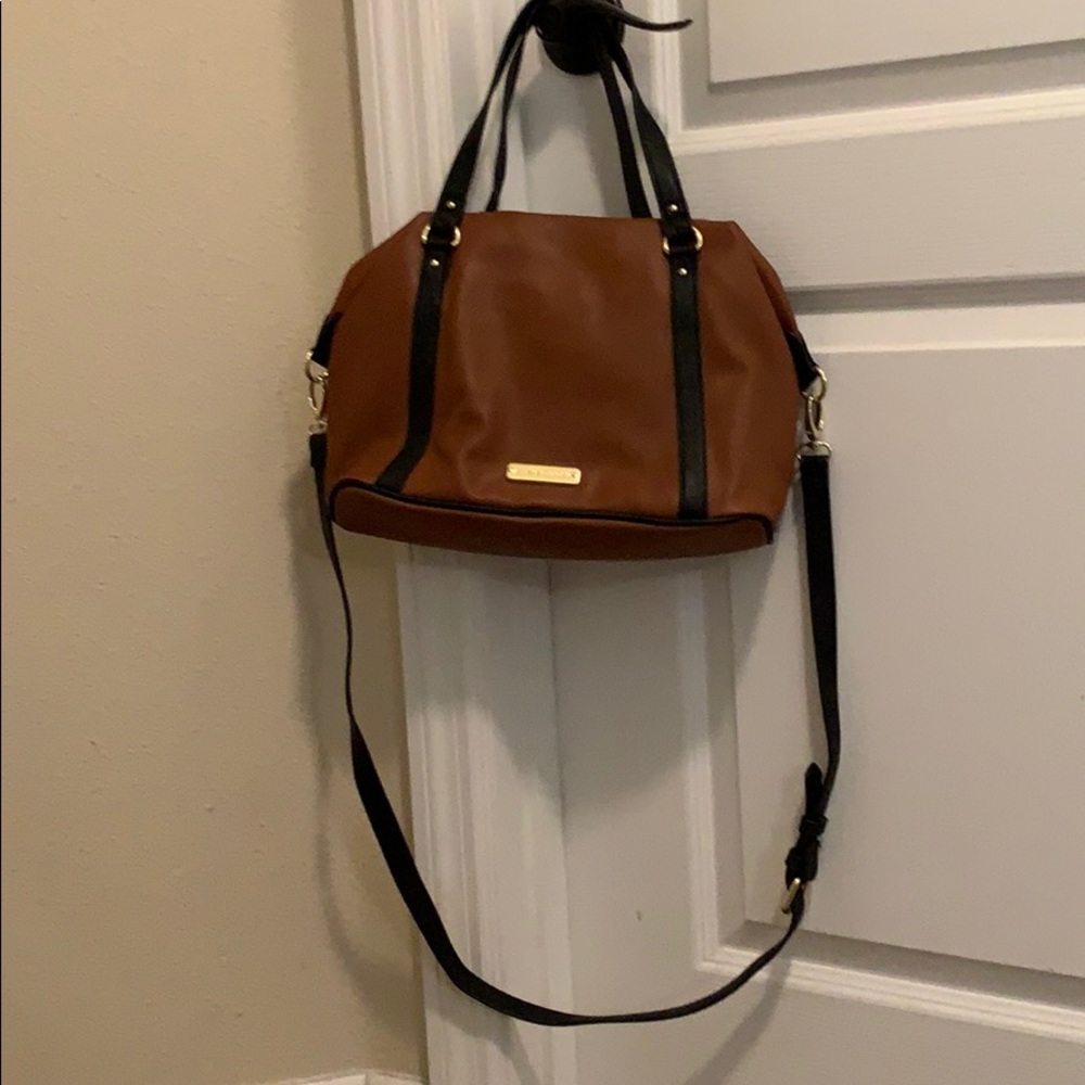 Tan vegan leather Steve Madden